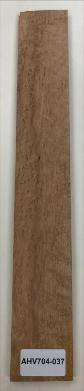 Fretboard Bird's Eye Maple caramel 502x77x9mm Unique Piece #037
